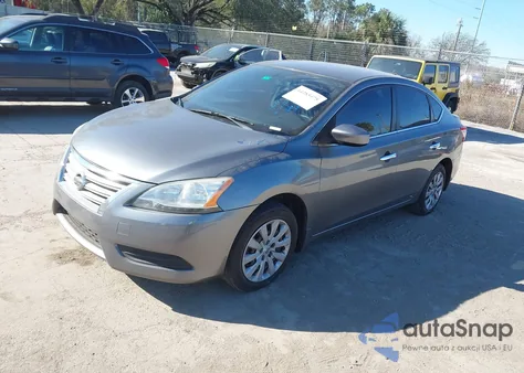 2015 Nissan Sentra S from USA, damaged, VIN 3N1AB7APAFY254673